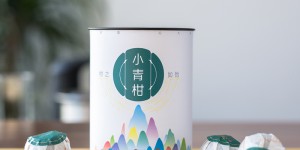 山川飲2020新茶正宗新會小青柑普洱茶陳皮熟茶柑普橘茶葉100g罐裝